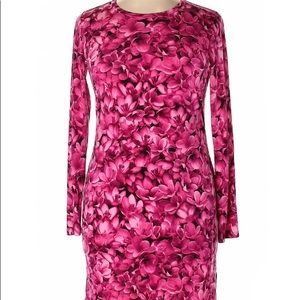 Michael Michael Kors Women Pink Casual Dress Lg